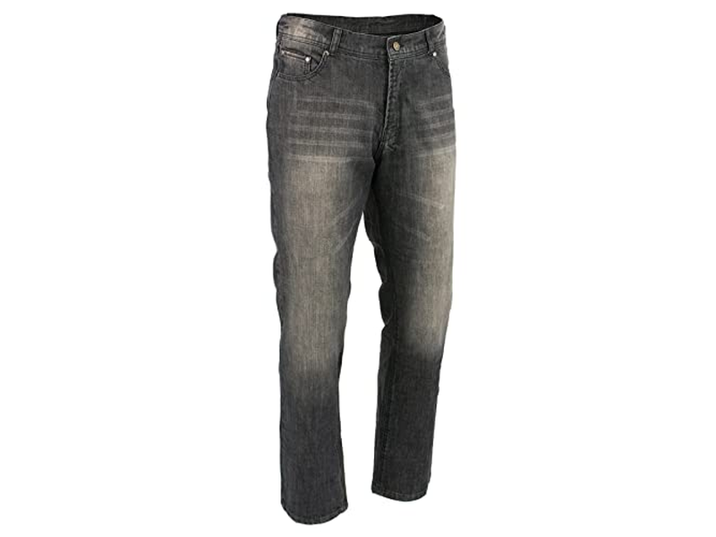 Leather Men's Motorcycle Armored Riding Denim Jeans