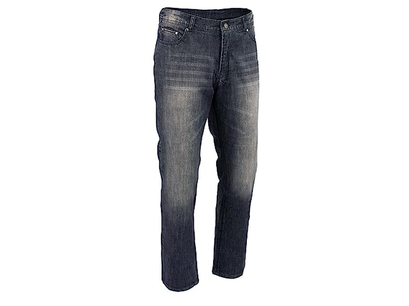 Men's Black Armored Motorcycle Riding Denim Jeans