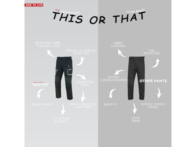 Motorcycle Pants Mens - All Season Waterproof Motorcycle Riding Pants with CE Armo