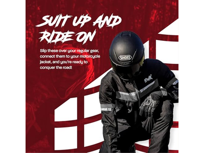 Sport Motorcycle Pants for Men with Water Resistant Cordura Textile Fabric