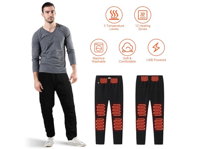 Unisex Heated Pants for Men and Women